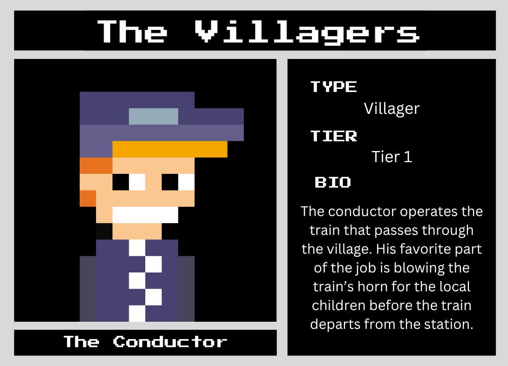 The Conductor biography card